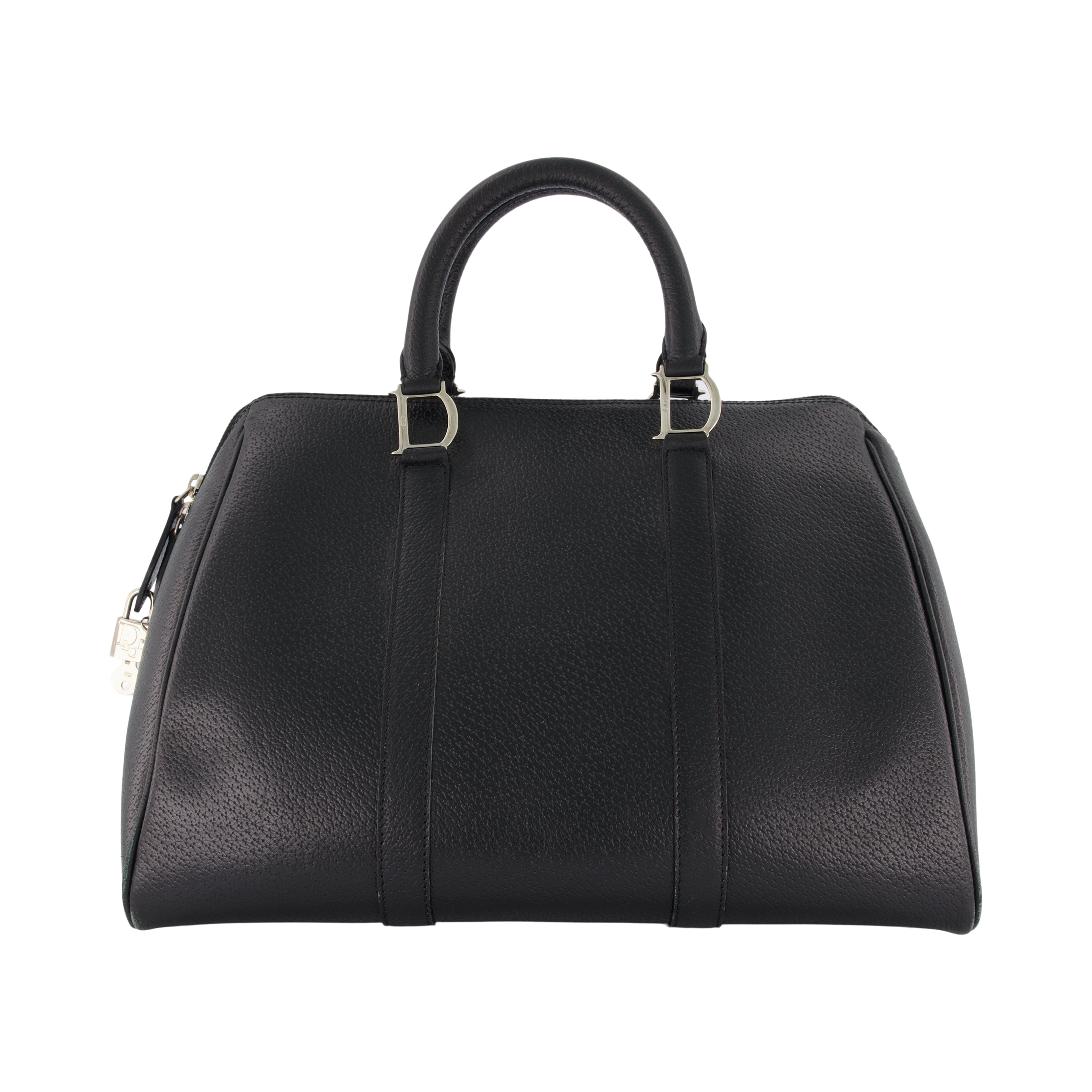 Speedy cloth bowling bag Dior Black in Cloth - 18633861