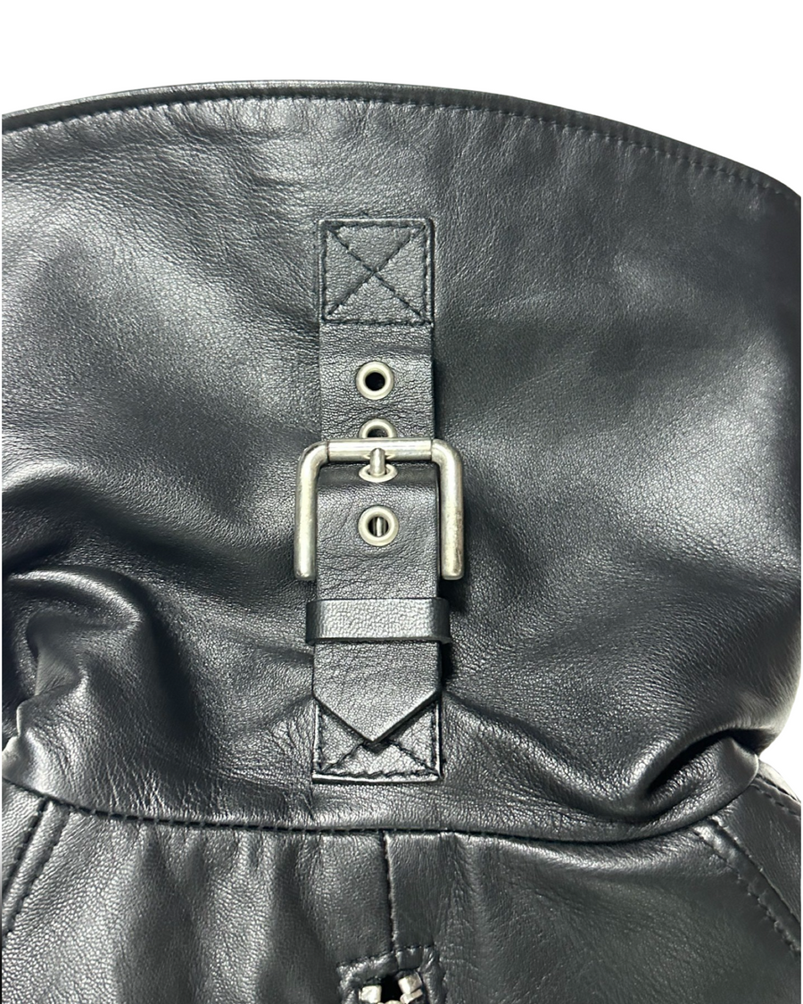 Bondage leather jacket Spring / Summer 2003